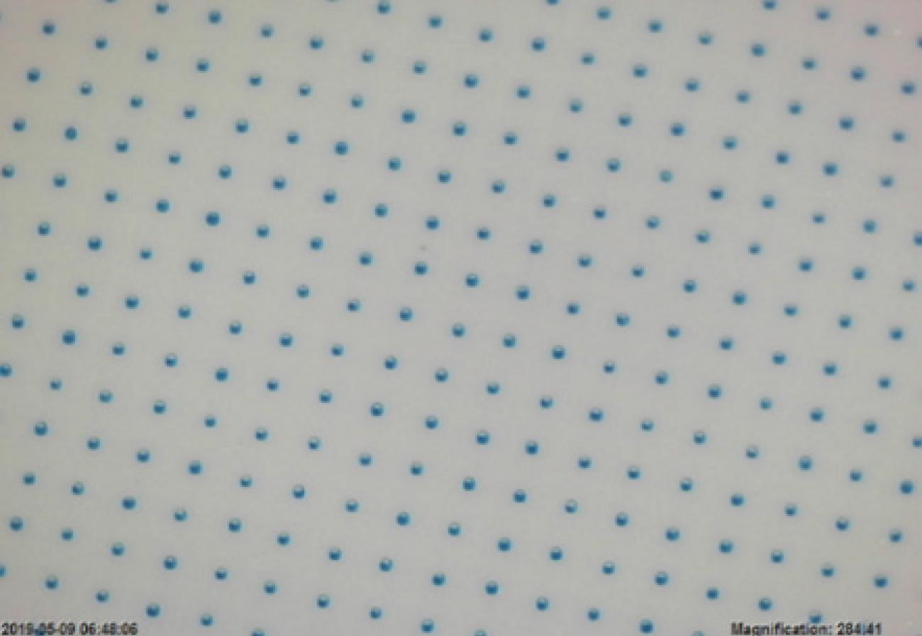 Print Signatures – With X!Mask, fine dots are printed